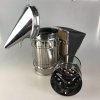 Bee smoker with grate (stainless)